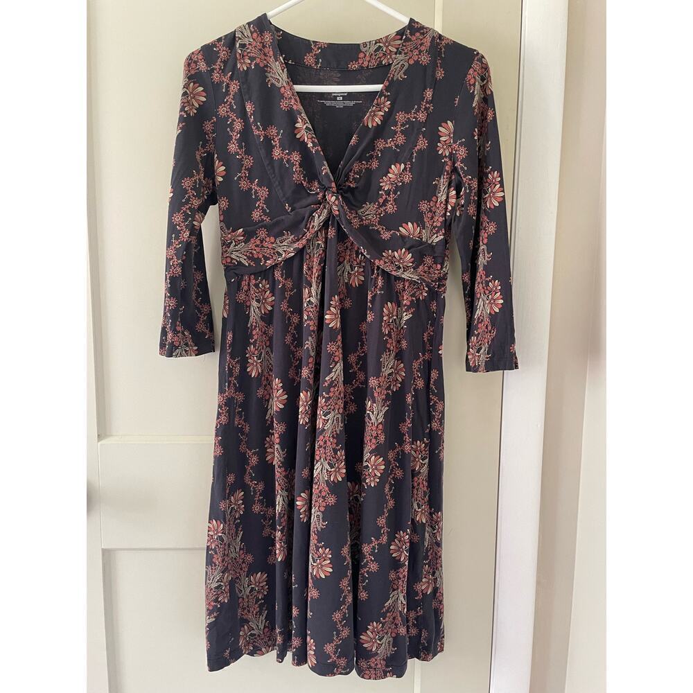 Women’s Patagonia Long Sleeve Floral Midi Dress